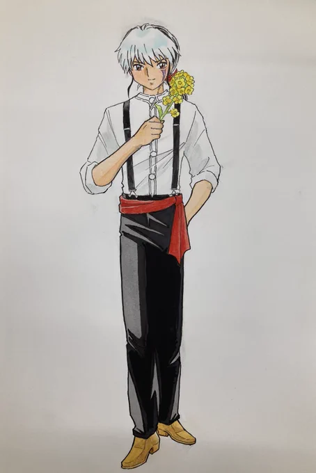 集合表紙のイラスト原画です! https://t.co/cN1RkduZaV 