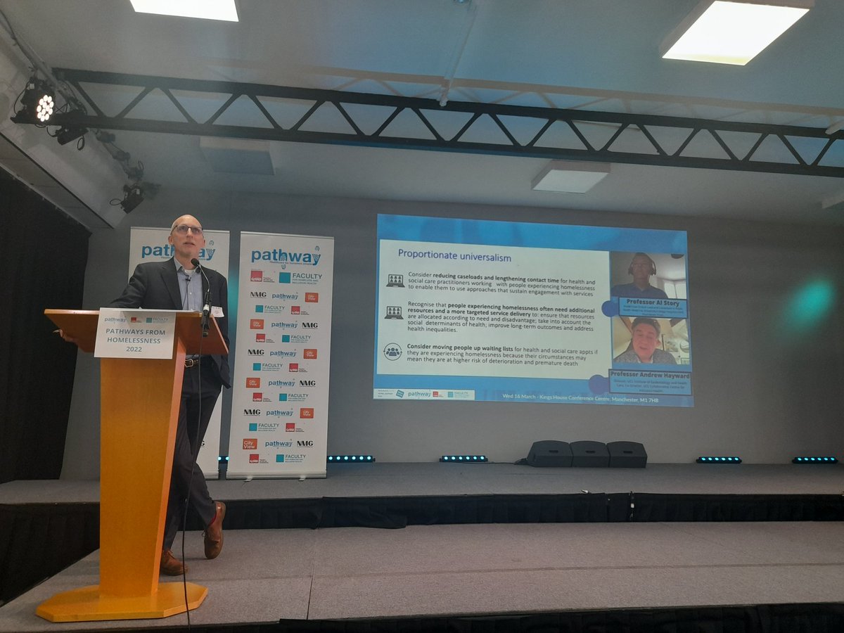 Dr_TaiChi's tweet photo. Starting the #PathwaysFromHomelessness2022 conference speaking about the new @NICEComms guidance released today on integrated health and social care for #PeopleExperiencingHomelessness @PathwayUK #commissioning #research #GeneralPrinciples https://t.co/xdUBaTp289