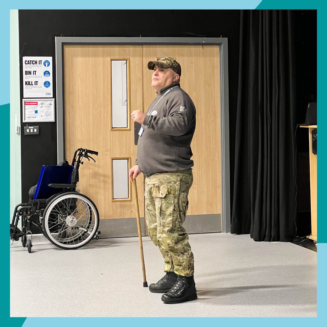 This morning our Year 7 students heard from @forgottenveterans 

FVUK is a Charity that commemorates, celebrates &amp;assists the Service Veteran community &amp; supports the Armed Services. 

To find out more about FVUK, head to their website: forgottenveteransuk.com

 #charityweek2022
