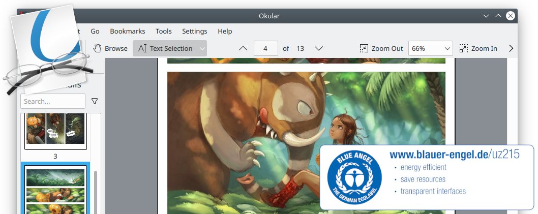 First Eco-Certified 🌲 Computer Program: #KDE's Popular PDF-Reader #Okular 💚

Multi-platform app recognized for #sustainable design. Only eco-certified software in Global Ecolabelling Network!

eco.kde.org/blog/2022-03-1…

#GermanEnvAgency #BMUV