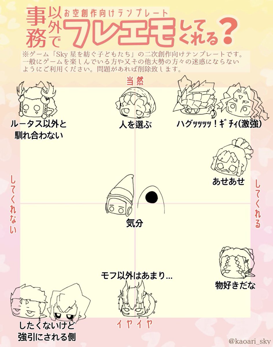 テンプレお借り! 