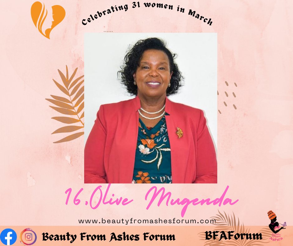 BFAForum's tweet photo. 🌹Olive Mugenda was born and raised in Kenya. She attended the University of Nairobi, graduating with a Bachelor of Education degree. 
Read about her:https://t.co/VLJKr84WrF
as we celebrate 31 women in March.
#celebratingwomen #BFAForum #mondaythoughts https://t.co/sbW4qDigBH