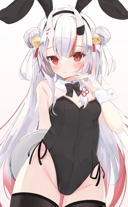 #百鬼絵巻 
バニーお嬢
「ちょっとはずかしい余ぉ...」 