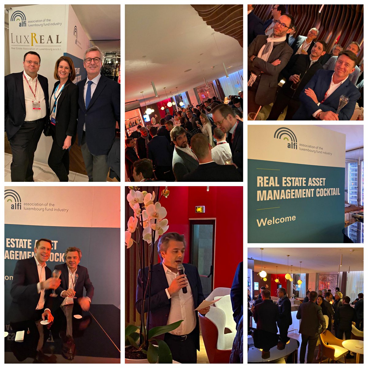 ALFIfunds's tweet photo. The @ALFIfunds/@LuxReal_asbl – Real Estate Asset Management Cocktail🍸reception at #MIPIM2022 took place yesterday. We were delighted to build meaningful connections with high-level #realestate executives in the casual environment of this reception. Many thanks to our sponsors.💐 https://t.co/t1jUetN7C8