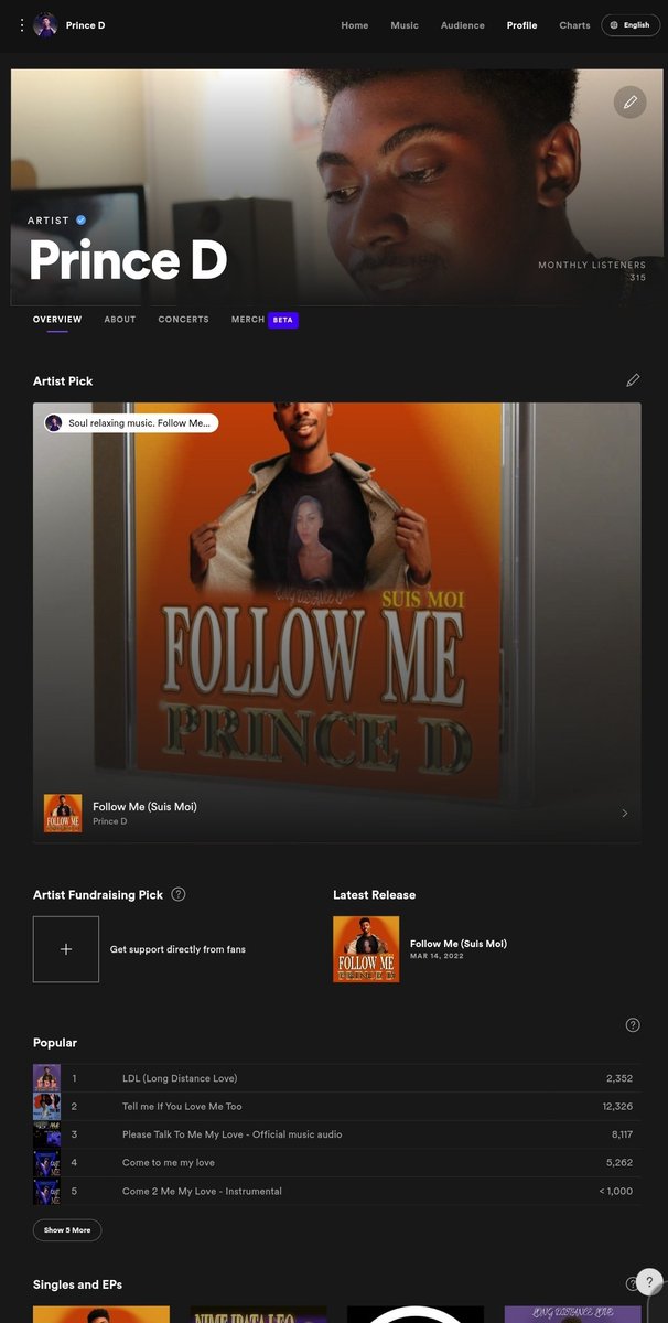 PrinsDavi's tweet photo. Prince D 👑 Music on Spotify, we are going strong... #princed97 #music
#NewMusic #daLIMITLESSdreamer
#congolesemusic #rumbarrecords
#distrokid
Stream and like if you enjoy Prince D 👑 Music
👇👇👇👇👇👇👇👇👇👇👇👇👇👇👇👇👇👇👇👇👇👇👇👇👇👇👇👇
https://t.co/1lyZUAREiY https://t.co/b2geIY12oY