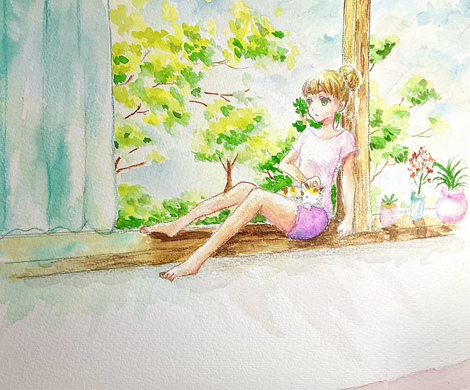 窓辺 高画質 のtwitterイラスト検索結果 古い順