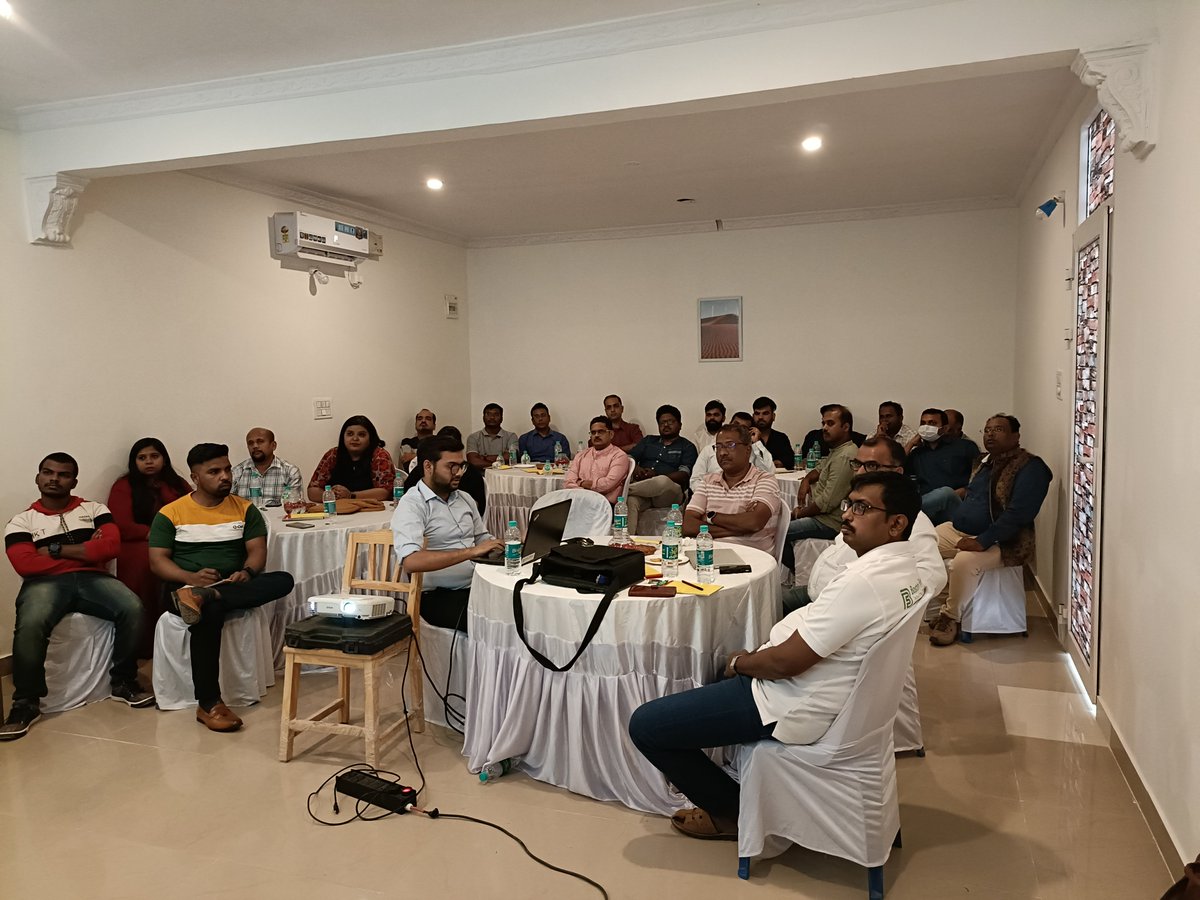 BostonfaGroup's tweet photo. After a long run-in with pandemic, the lockdowns, and virtual meetings. We decided it was time to meet outside the screens.

In Bengaluru, we held our 1st post-pandemic Management's Meet. It was enlightening &amp; enriching to connect with everyone!!! https://t.co/c2QpWQbr3p