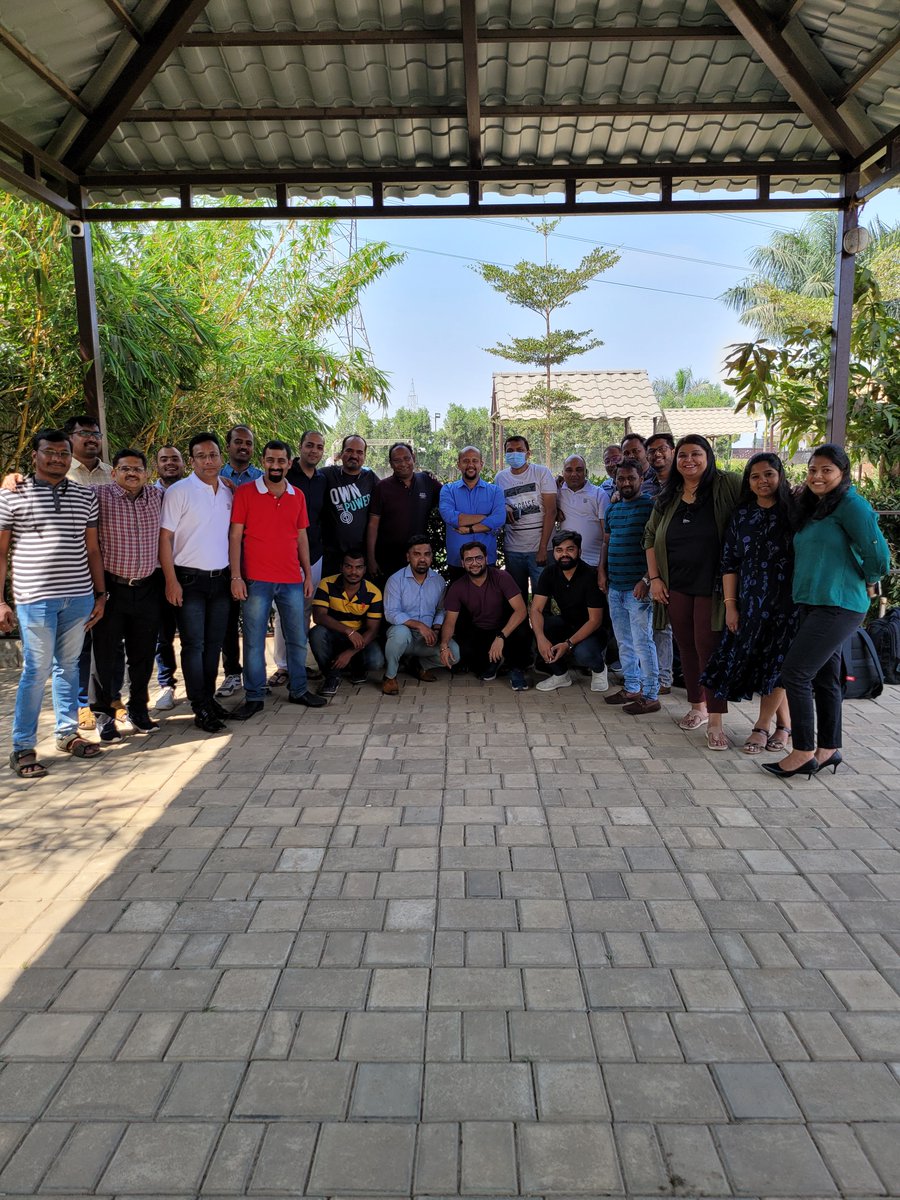 BostonfaGroup's tweet photo. After a long run-in with pandemic, the lockdowns, and virtual meetings. We decided it was time to meet outside the screens.

In Bengaluru, we held our 1st post-pandemic Management's Meet. It was enlightening &amp; enriching to connect with everyone!!! https://t.co/c2QpWQbr3p