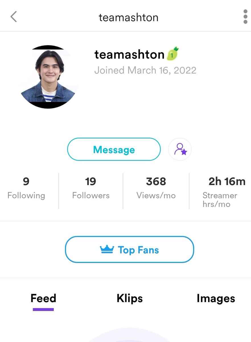 AshtonaticsO's tweet photo. Sa lahat ng supporters of Ashton Salvador na may KUMU please do follow our kumu account teamashton we do LS at 7pm for PBB ASHTON. ty https://t.co/F5SQWkczLV
