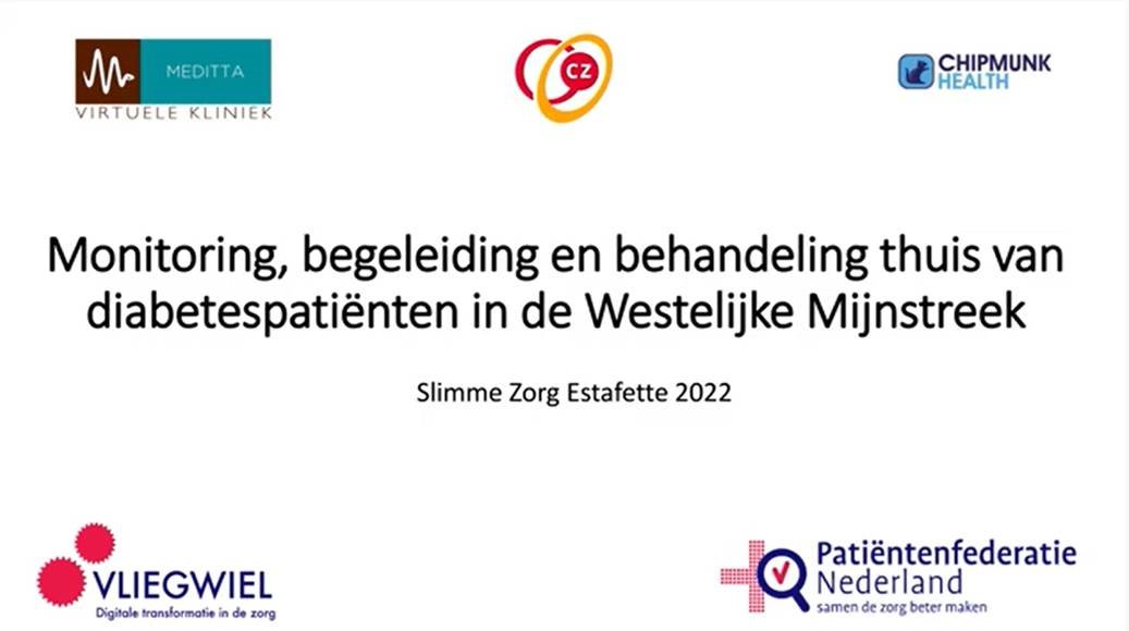 Een patiënt van de Meditta Virtuele Kliniek vertelt: "Het geeft inzage voor de dokter in je gezondheid, maar ook voor jezelf. Het is een mooie tool om problemen op tijd te kunnen ontdekken en om meteen actie te kunnen ondernemen." 
Kijk het webinar terug: bit.ly/3KJVIaQ