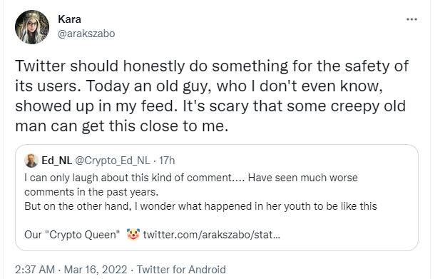 Crypto_Ed_NL's tweet photo. oh gosh, that kid really needs some professional help https://t.co/2s0TehrJk5