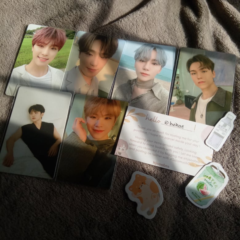 hvihae's tweet photo. β π #hvimails
tirador ng maknae is bacc πthank you for packing them safely π₯Ήπ€ @hjisoobns #SalamuchCole https://t.co/96CkuFN8Sq