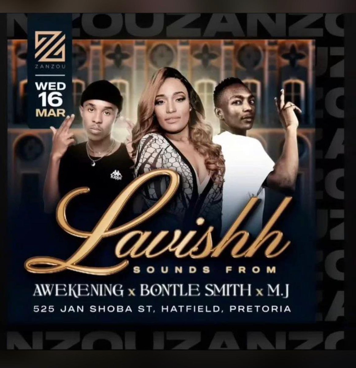 _itsyourboy_kaz's tweet photo. We rocking tonight🔥🔥let’s meet @zanzoupretoria  guest list still open for ladies HMU ,let’s party in style we got @BontleSmith @OmegaTyson2 @MadamSpuraa in the building tonight🚨🔥 you can’t sit this out 🚨🚨📌

#naledi #zanzou #somizi #BIG.BOY.BOTTLES.ONLY.AT.THE.ZOU https://t.co/QV2X3GuqdO