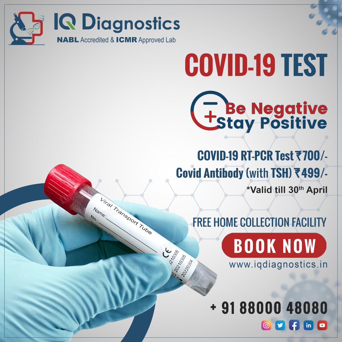 Same day COVID19 RT-PCR report. Priority RT-PCR services (within 4 hours) using NABL approved TruNAT machine. #Covid19 #rtpcr #Covid19Test #diagnosticservices #testingservices #expertdoctors
#labinnoida #noida