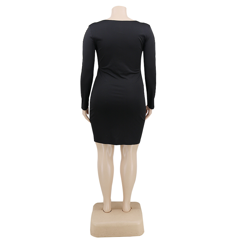 LibraOuyang's tweet image. Basic clothing hollow out long sleeve bodycon dress
Size:XL-5XL

#basicfit #basicwear #basicclothes #bodycon #hollowout #dress #plussize