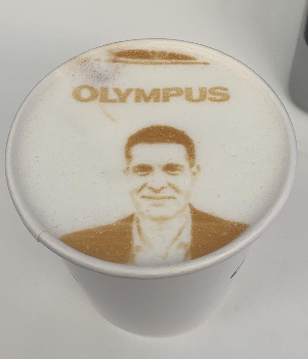 Gillett166's tweet photo. Get ReWired with an Olympus selfie coffee, stand A21 #Rewired2022 @OlympusMedEMEA @OlympusMedUKIE @DHRewired https://t.co/hBHYvhRgGk