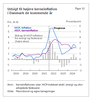 rasmus_rold's tweet photo. Inflation og store energiprisstigninger er på ny blevet en central drivkræft i vækstbilledet for dansk økonomi. Vi venter at inflationen stiger til 4,9 pct. i 2022. Det er prisstigninger vi ikke har set i mange år. Tråd 👇(1/7) #dkøko https://t.co/EuXV2oiuX0