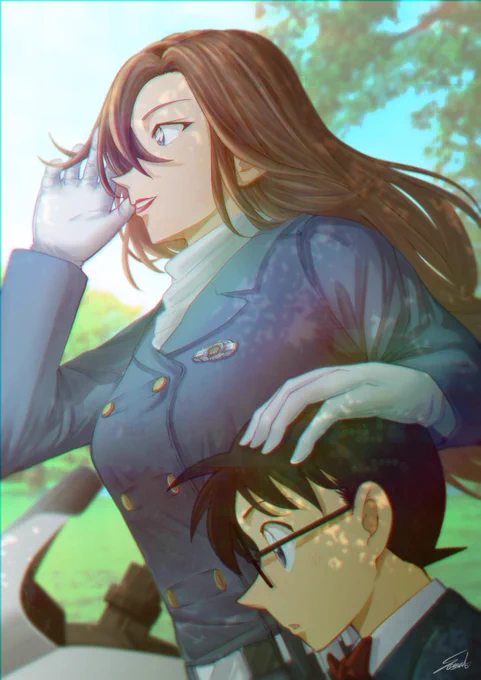 Chihaya × Conan 
