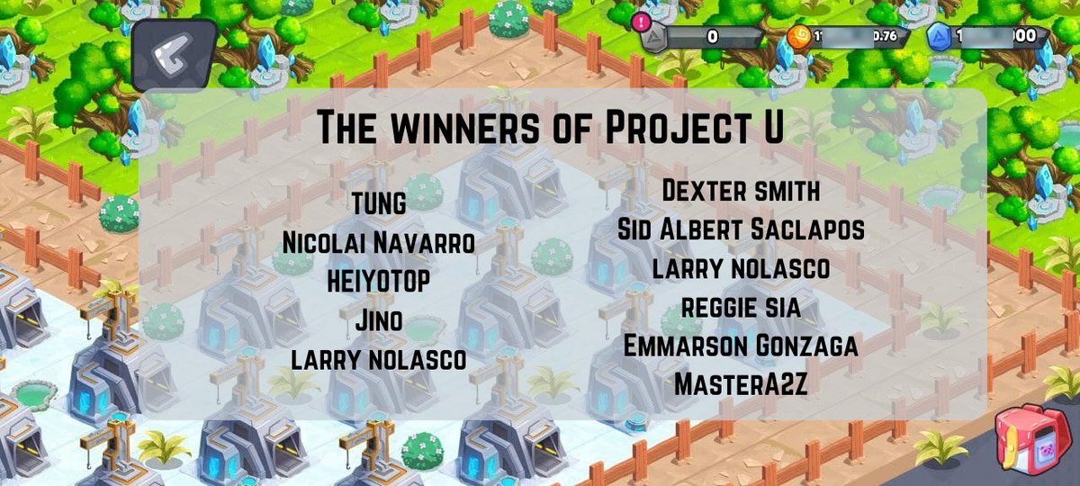 karastargamefi's tweet photo. KARASTAR EVENT Recap: Project U — Thank you for your love 

💥Shout out to the 11 winners of the Project U

☺️We've brought the feedback from the devs team in this article!
⤵️
https://t.co/pDG45qBuQL 

💕We are trying our best to provide a brilliant gaming experience.

Keep SMA! https://t.co/SBuw8CNKcK