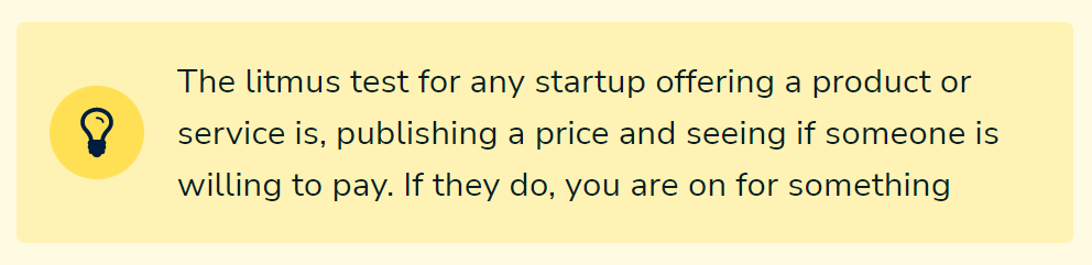 azeemmackeen's tweet photo. A startup's litmus test https://t.co/Hm8yIHoUv1