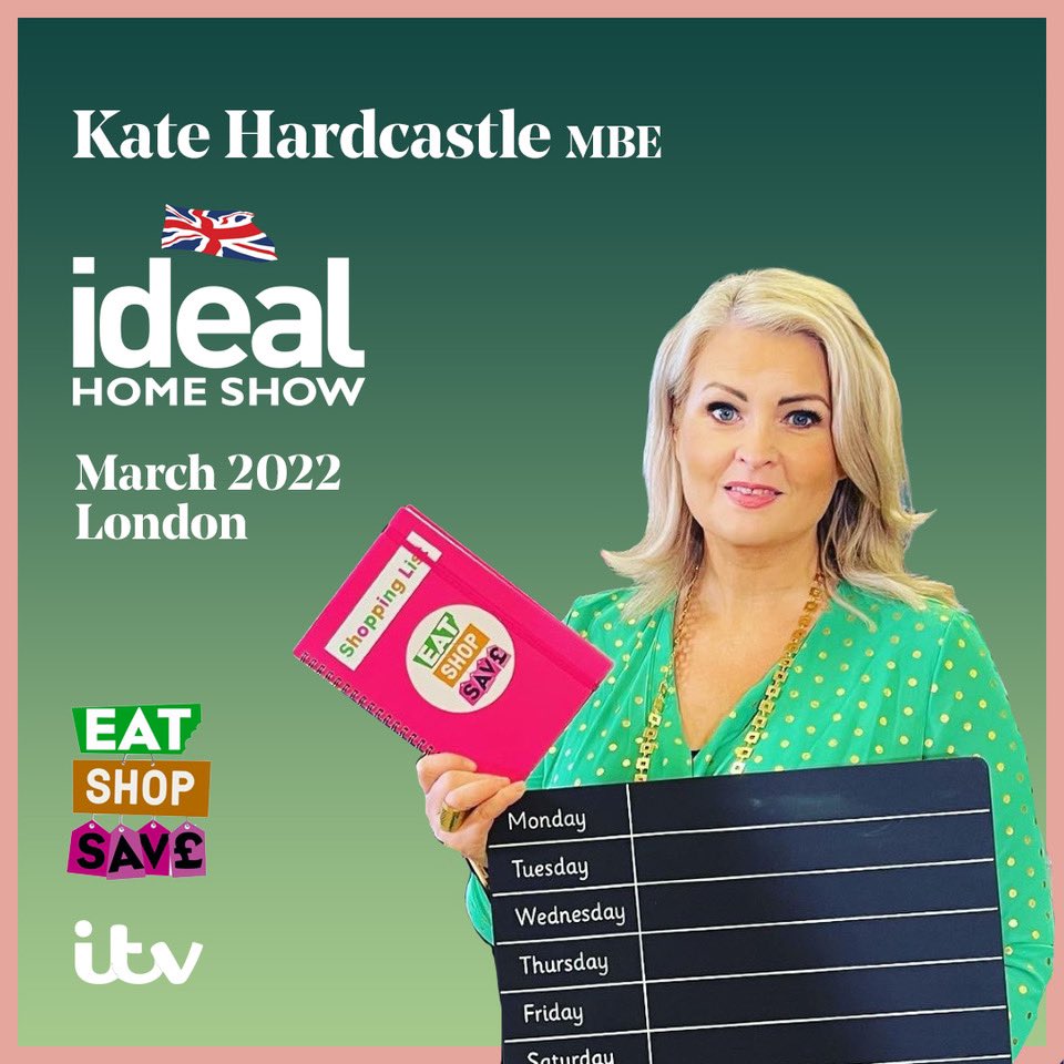 katehardcastle's tweet photo. Looking forward to returning to the @ideal_home_show this weekend with Team @eat_shop_save on the @NatWest_Help Super Theatre
See you there?
@ITV
#EatShopSave #idealhomeshow #imacelebrity garden #loveisland https://t.co/sCgAX4xYL1