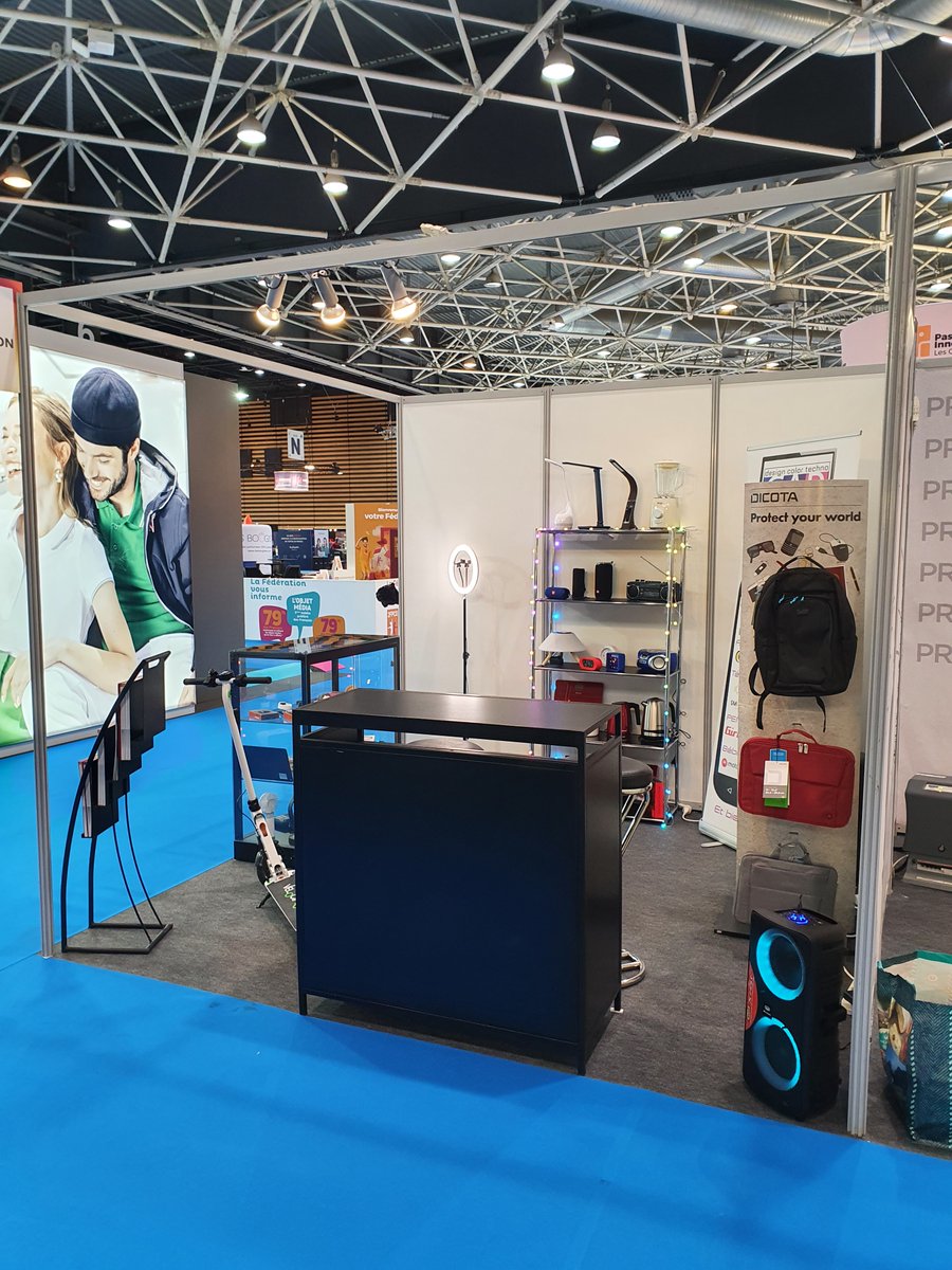 CAPDistribution's tweet photo. #CTCO2022 

📢 De la trottinette électrique aux accessoires informatique, venez nous voir sur le stand 6L53 ! 😉

@Salon_CTCO https://t.co/ZrCkmhTg8G