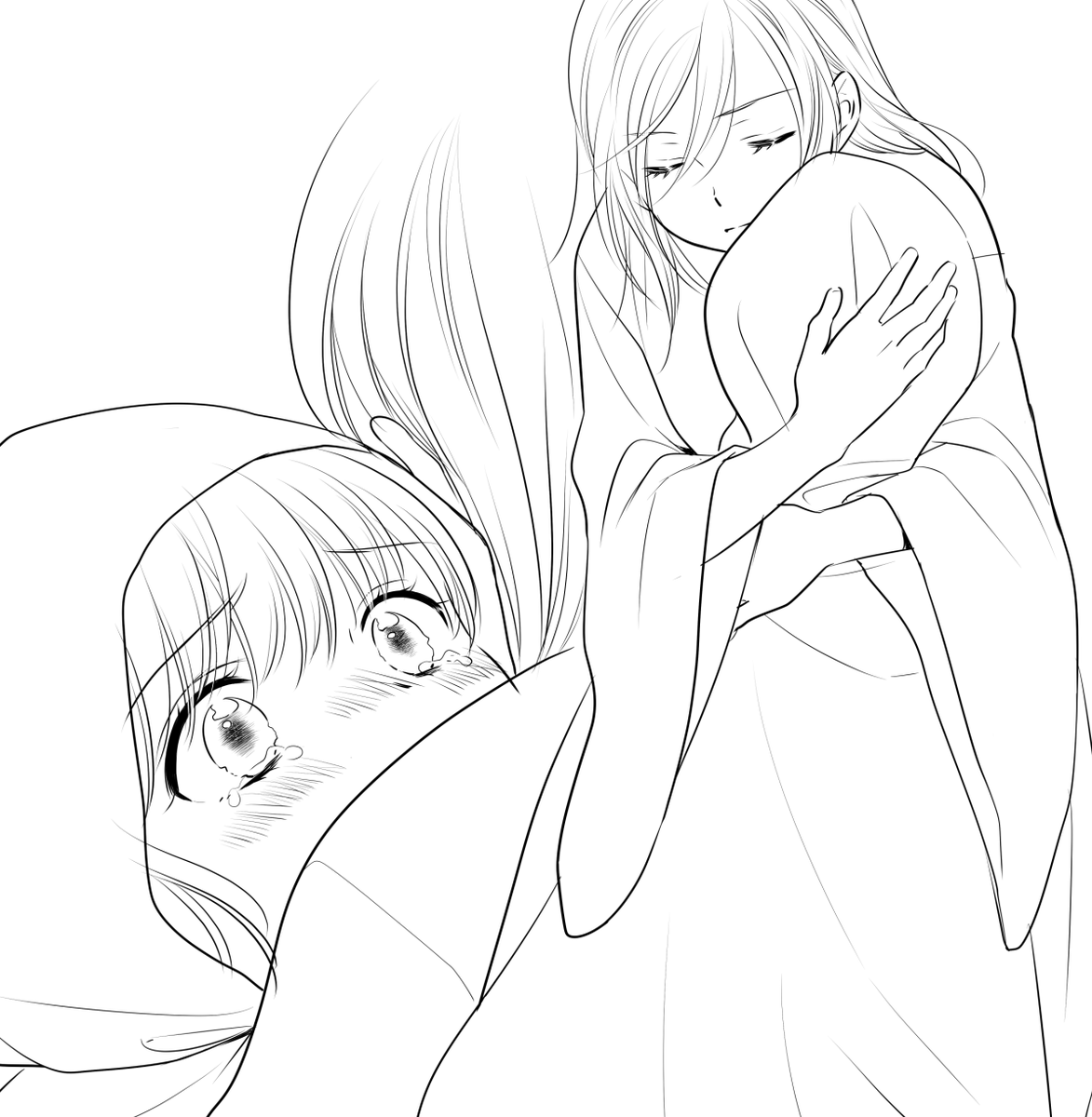 ペン入れそろそろフィニッシュ 