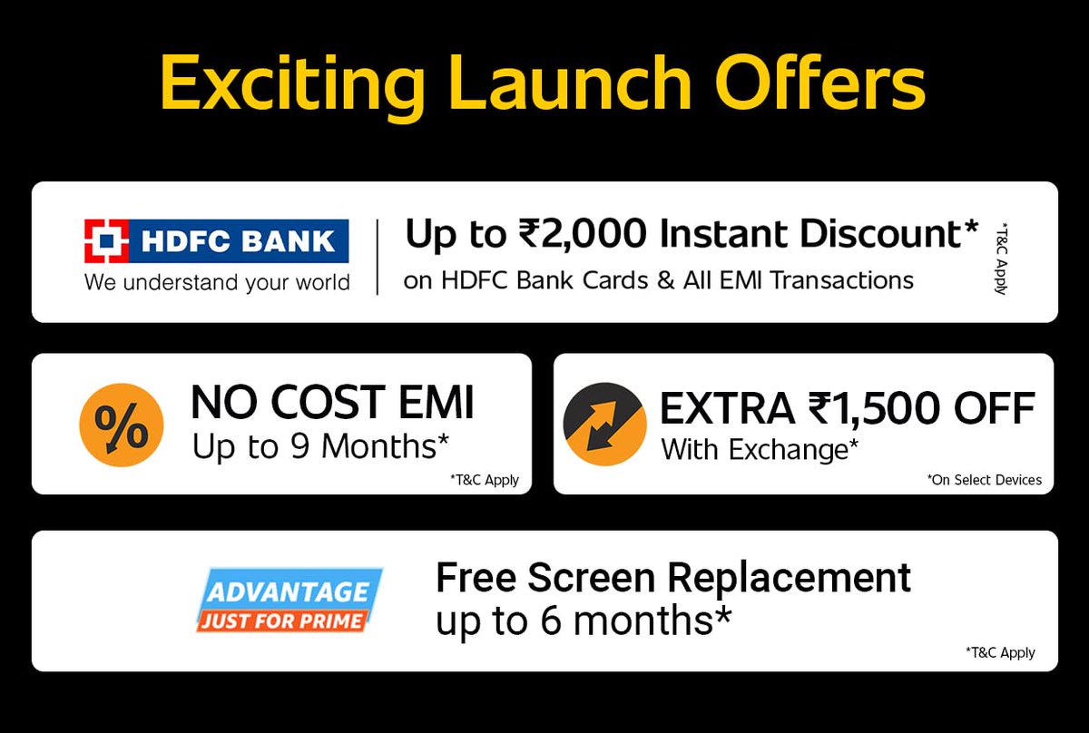 iamprasadtech's tweet photo. #iQOOZ6 Launched in india
4GB + 128GB : Rs. 15,499 ( Rs.13,999 Offer Price ) 
6GB + 128GB : Rs. 16,999  ( Rs.14,999 ) 
8GB + 128GB : Rs. 17,999 ( Rs.15,999)

👉 Unboxing Video Repu Vastundi https://t.co/kfskQRoQQW