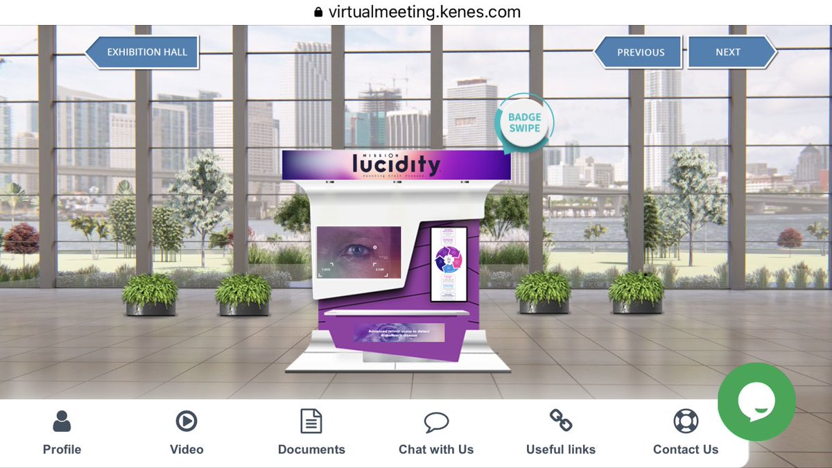 MissionLucidity's tweet photo. To everyone joining the #ADPD2022 meeting online: we also have a virtual booth!
#missionlucidity
#decodingbraindisease
#neurotechnology for #neurodegeneration https://t.co/V9xbhy5wvX