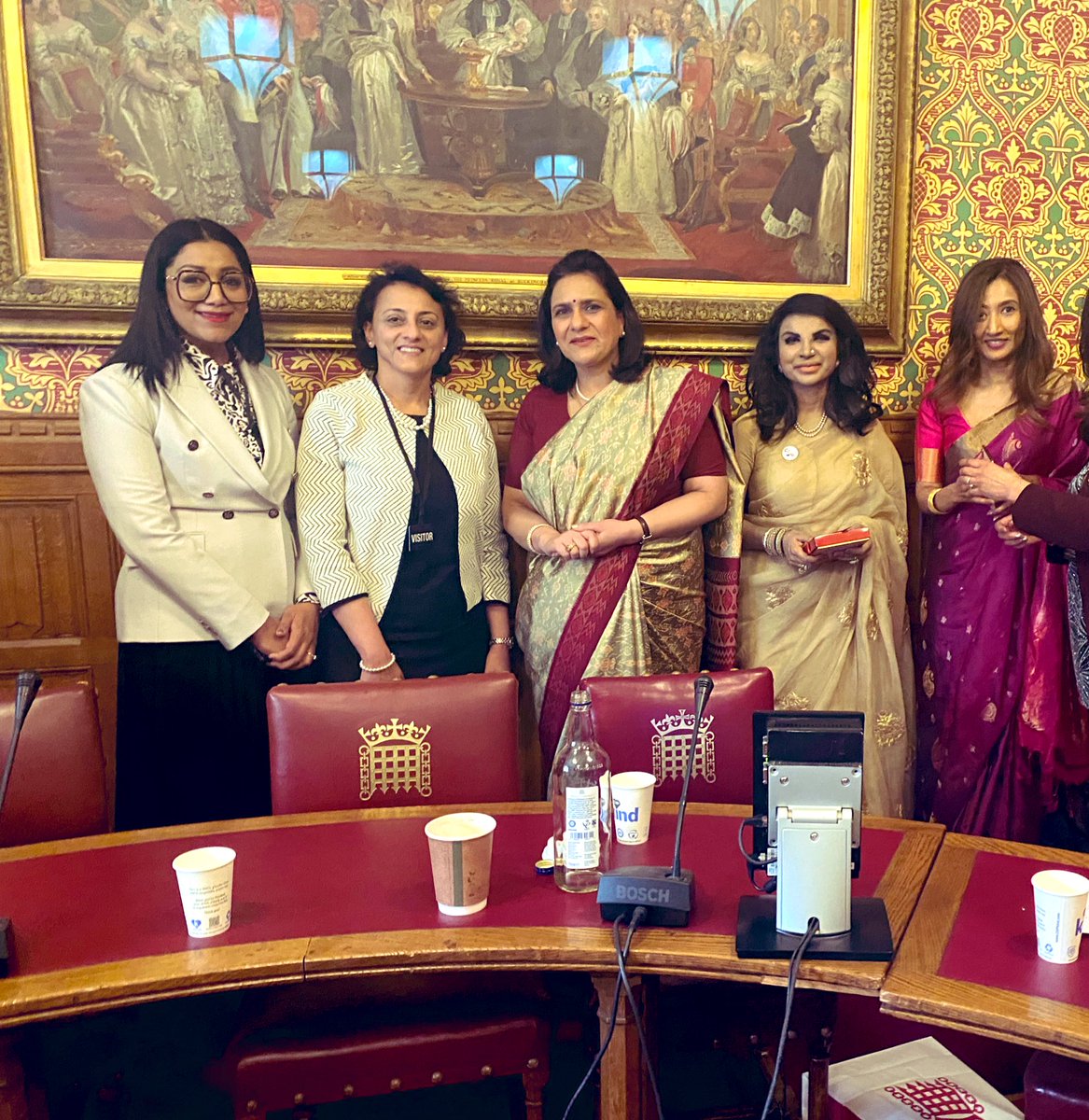 Delighted to be invited for a discussion on Global Trade UK & Commonwealth Roundtable at House of Lords hosted by @RamiRanger #lordBillimoria Secretary of State for International Trade Anne-Marie Trevelyan MP, HE Gaitri Kumar, HE Saroja Sirisena, HE Saida Muna Tasneem