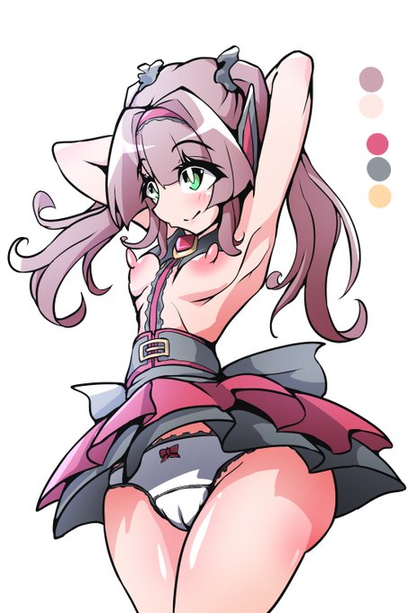 リリズマちゃんの立ち絵も描きなおーし
あと色々丸出しだとサンプル画像とかで色々困るので...👀 