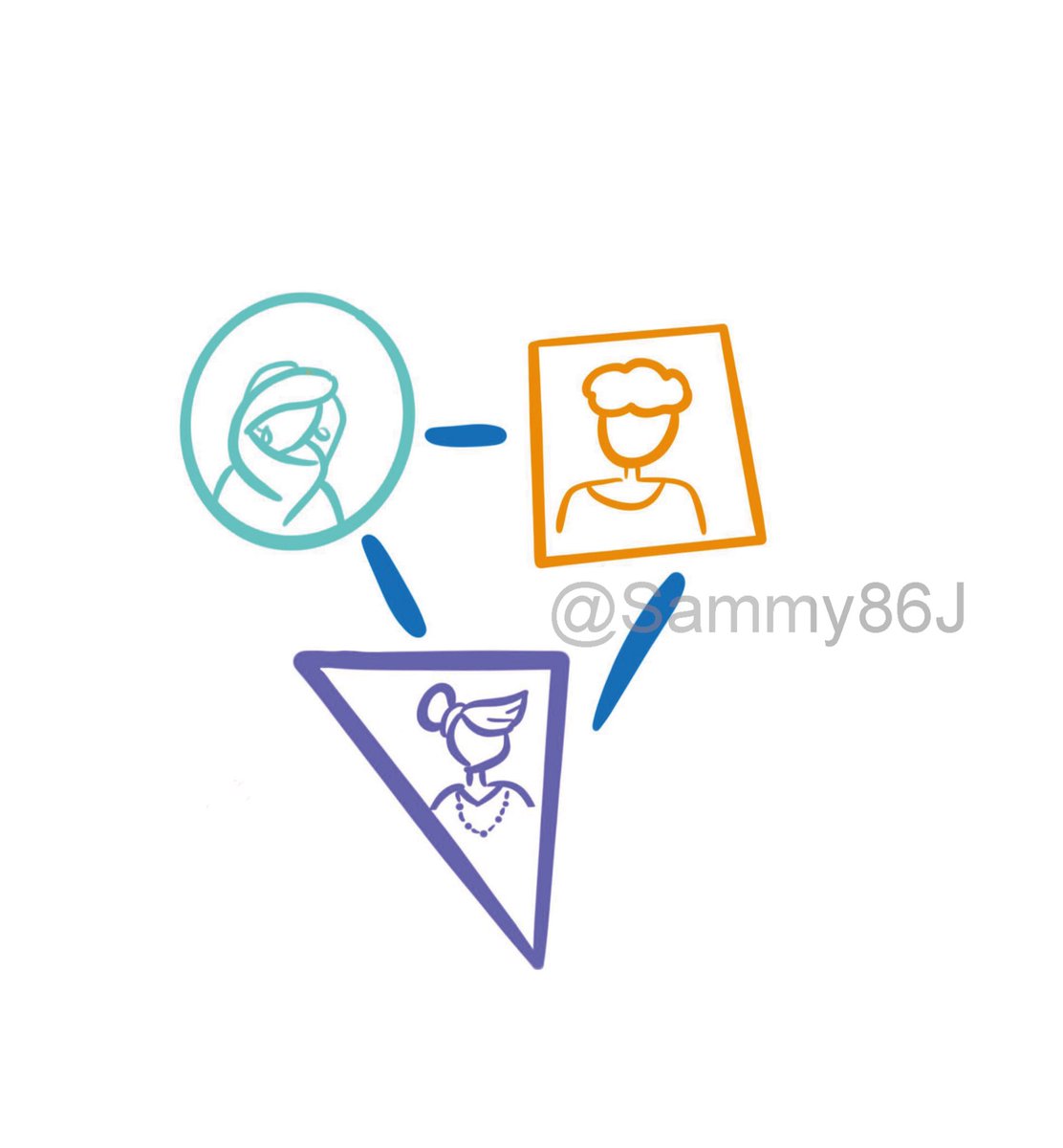 Sammy86J's tweet photo. #illustrated Logo design sneak peak for the National QI Comms Network. #Design by myself logo text not included. #qicomms https://t.co/GPmPiegtgZ