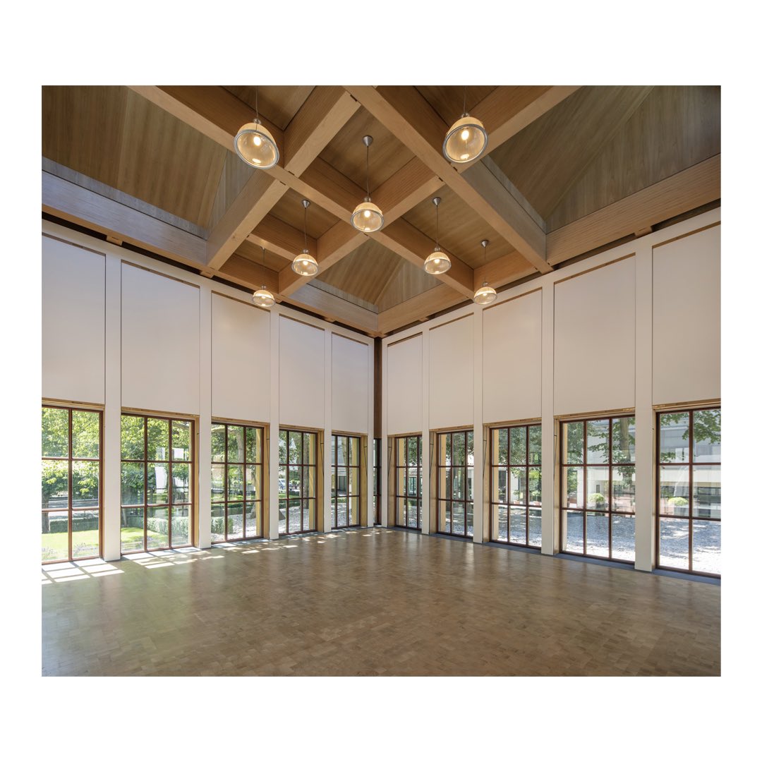 For the community users, when the screens are all in the up position, there is a clear open view of the landscape and beyond.