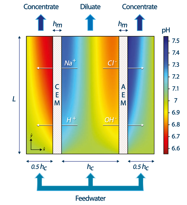 SussLab's tweet photo. New paper alert!! We modeled pH distribution in #electrodialysis stacks for #water #desalination. Check it out!
@ELSchemistry

https://t.co/CtXZj5LAPz https://t.co/daxuaIz07w