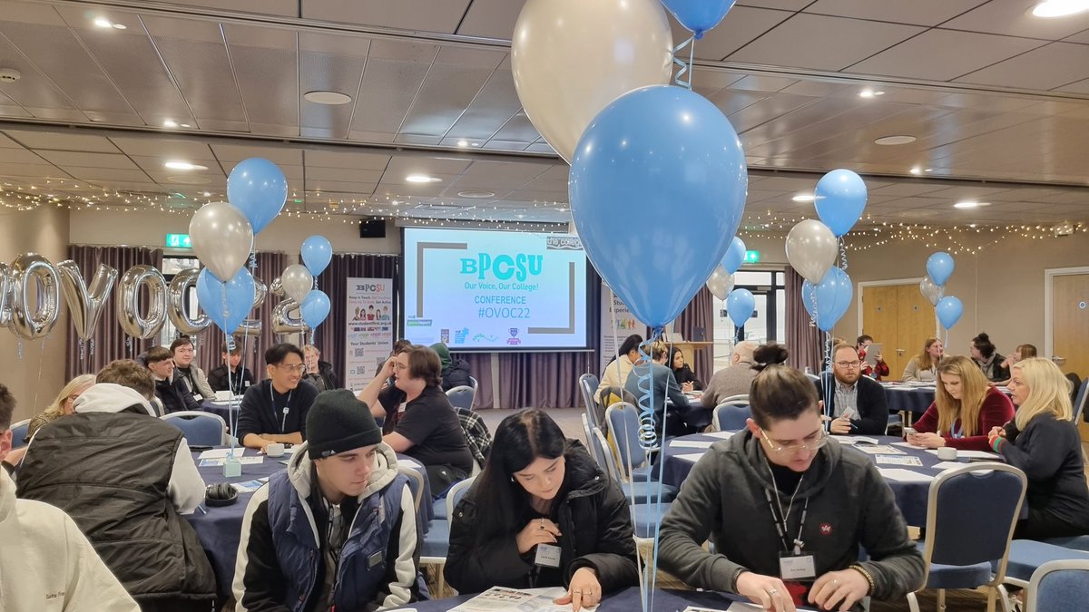 Phil_Sayles_FE's tweet photo. Very excited to be ready to go @bpcStudentExper Our Voice, Our Conference #ovoc22 @BPCollege. Definitely one of the biggest #studentunion, #studentvoice conferences I've seen in my 20 years in #furthereducation #colleges @AoC_info Suspect Our students wil make it the best... https://t.co/ScmZJPqD4i