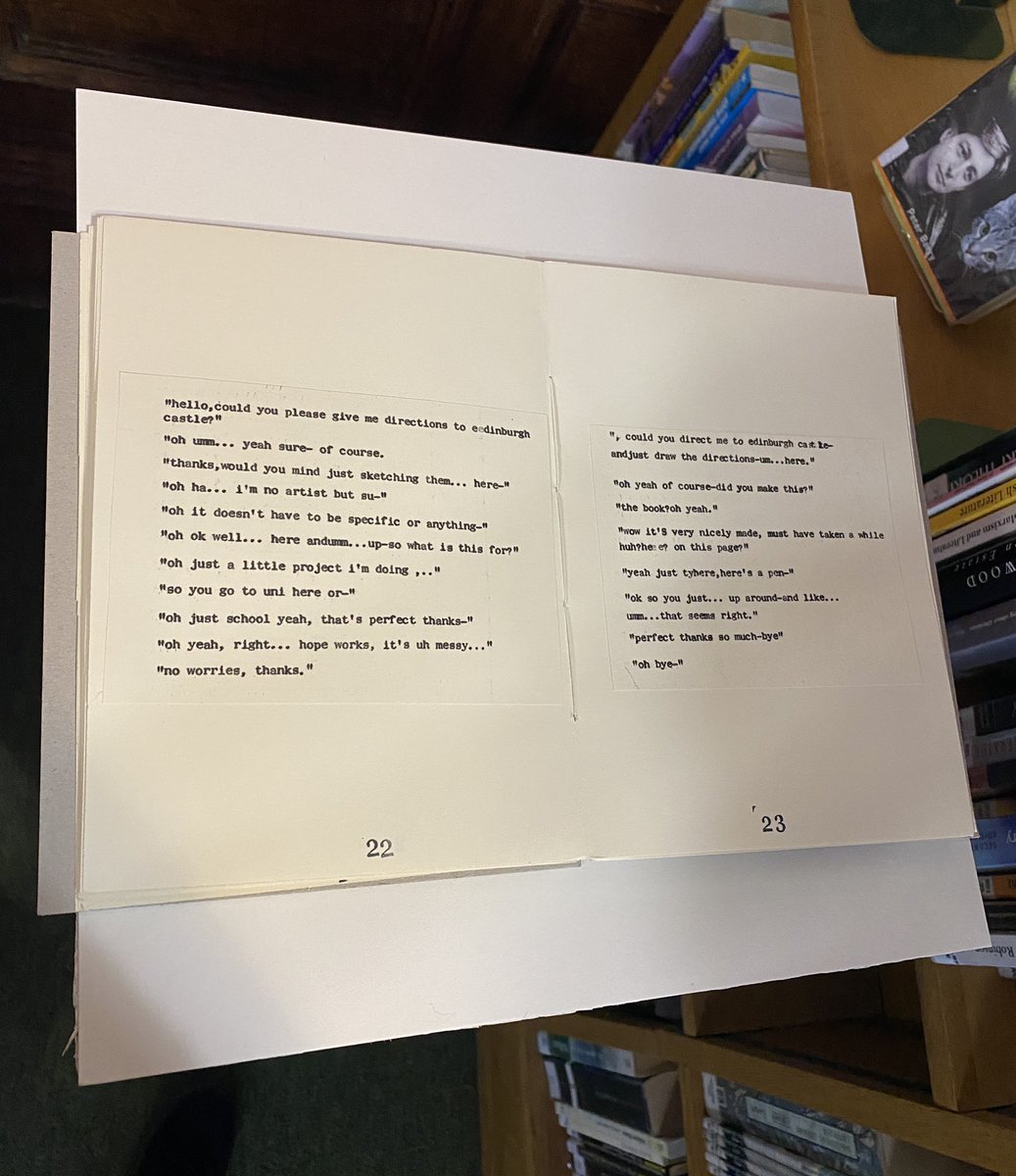 Fettes_Art's tweet photo. Handmade book by Anna-Marie R for the L6 Form handmade book exhibition #handmade #ALevelArt #IBVisualArts @Fettes_College https://t.co/uxyIKwUT9x