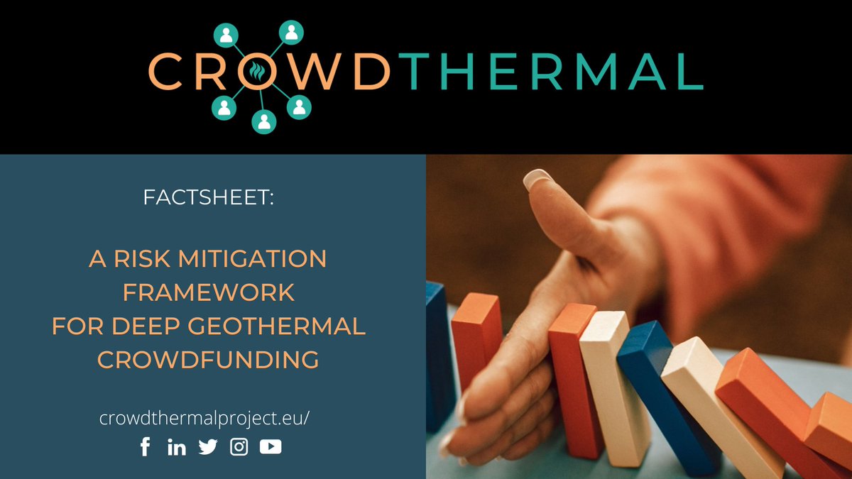 CrowdthermalEU's tweet image. Experiences from former &amp;amp; current de-risking schemes allowed us to develop a concept for a pan-European, Geothermal Play Type-independent exploration risk mitigation scheme for #deepgeothermal: bit.ly/3uGy5uZ
#CROWDTHERMAL4ALL