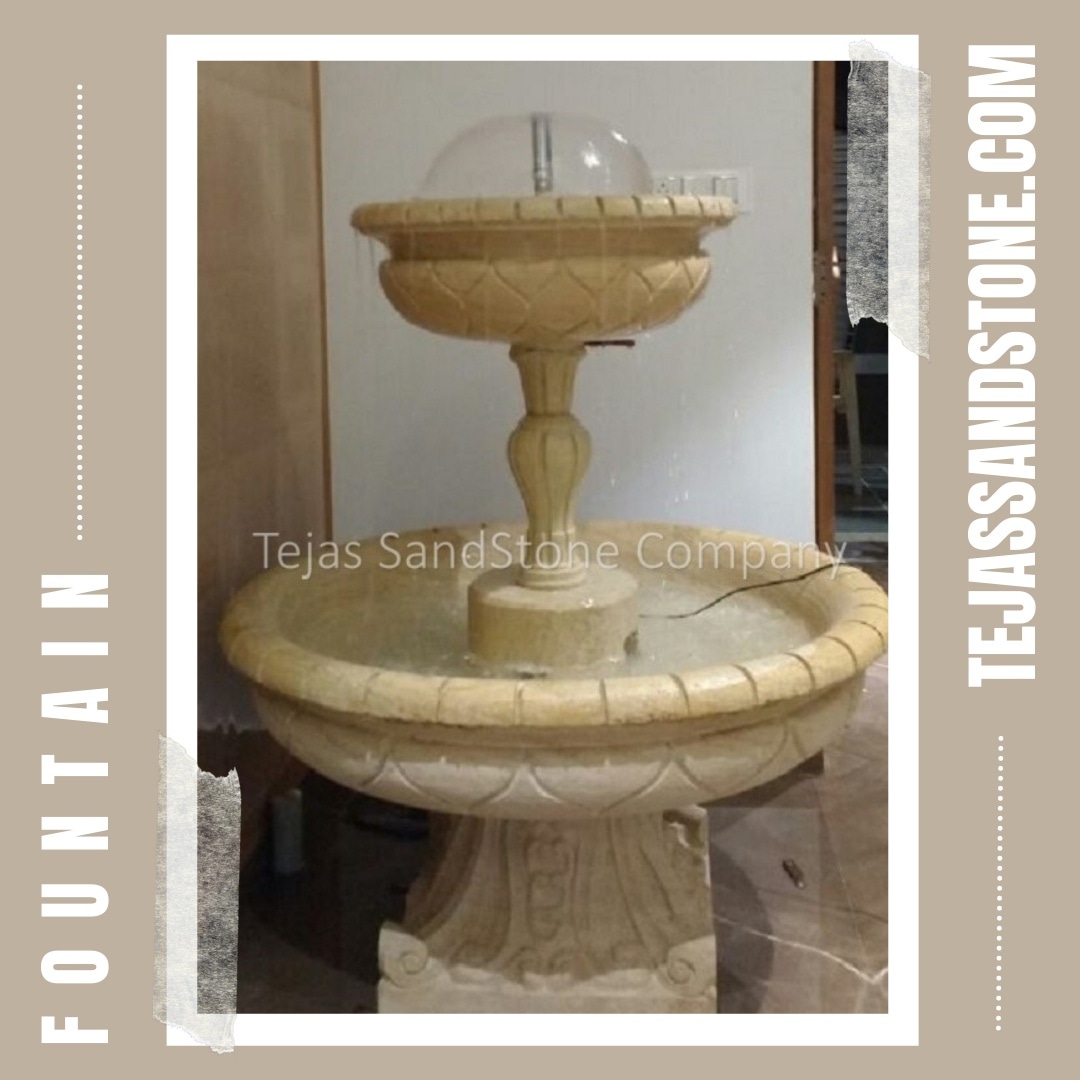 An outstanding quality hand carved  2- tiered sandstone fountain.

🛍Web tejassandstone.com

Follow 👉 @Tejassandstone

🙏DM to order 

#tejassandstone #tiredfountain #gardenfountain #gardendecor #sandstoneart #sandstones #fountain #sandstonefountain #landscapearchitecture