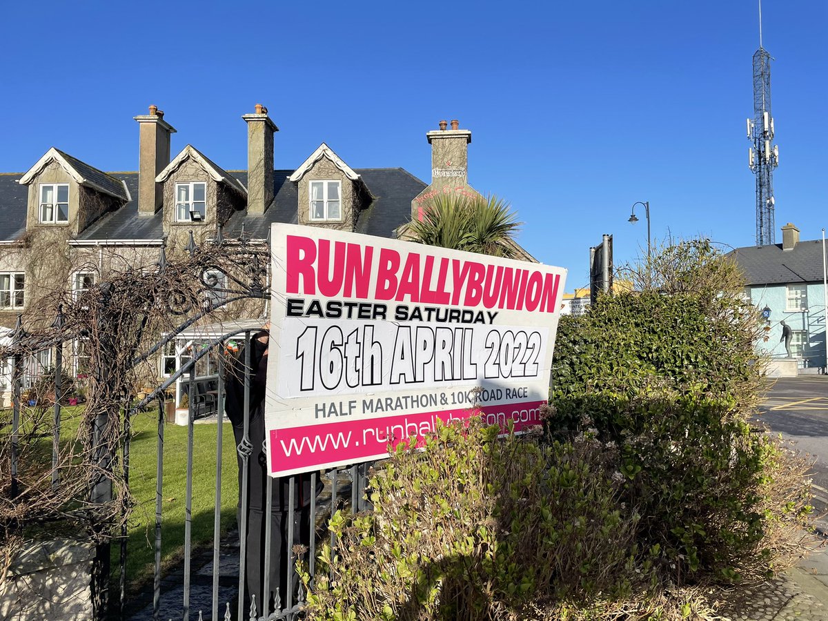 We’re back &amp; ready to hit the road after two long years - are you? Register while you can for this fantastic race Runballybunion.com