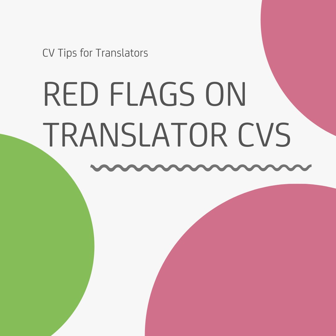 WordsinTrans's tweet photo. There's so much conflicting advice out there for how to make your CV stand out. 💫

So with our nearly 30 years of combined WITty experience, we put together our top mistakes to avoid on your translation CV.

Any that you would add? ⬇️

#WordsInTranslation #Localisation #CVTips https://t.co/aLmJ1WngSd