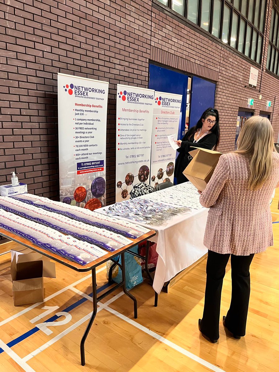 Impamark's tweet photo. Yesterday, Ian exhibited at @NetworkingEsse1 Spring into Business Expo!

Great to see their #brandedflags and #brandedbanners on show aswell as the lanyards we previously supplied 😃

#brandedmerchandise #promotionalmerchandise #networking #printedproducts https://t.co/GFNZcrhrzM