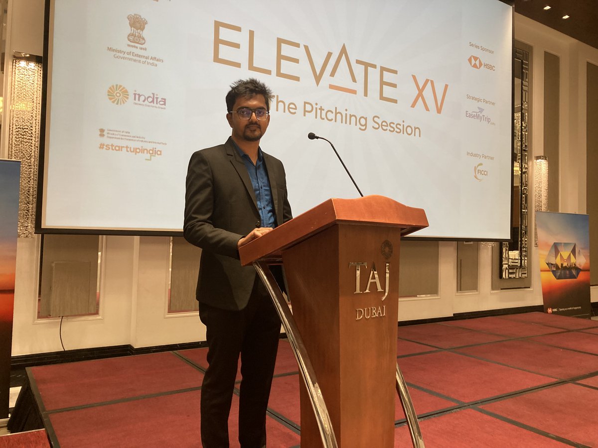 nasscomstartups's tweet photo. India is setting a new benchmark at the @expo2020dubai, with #IndiaPavilion witnessing 1.3 Million visitors on 9th March 2022. To seize this remarkable opportunity, Indian startups took the global stage at #Elevate XV, an exclusive pitching session at the Pavillion. https://t.co/xy8Ru0K7CS