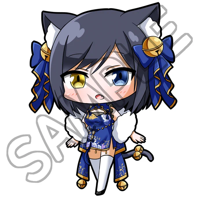 今回、黒音シャオ様()からのご依頼でデフォルメイラストを制作させていただきました。ご依頼ありがとうございました! 