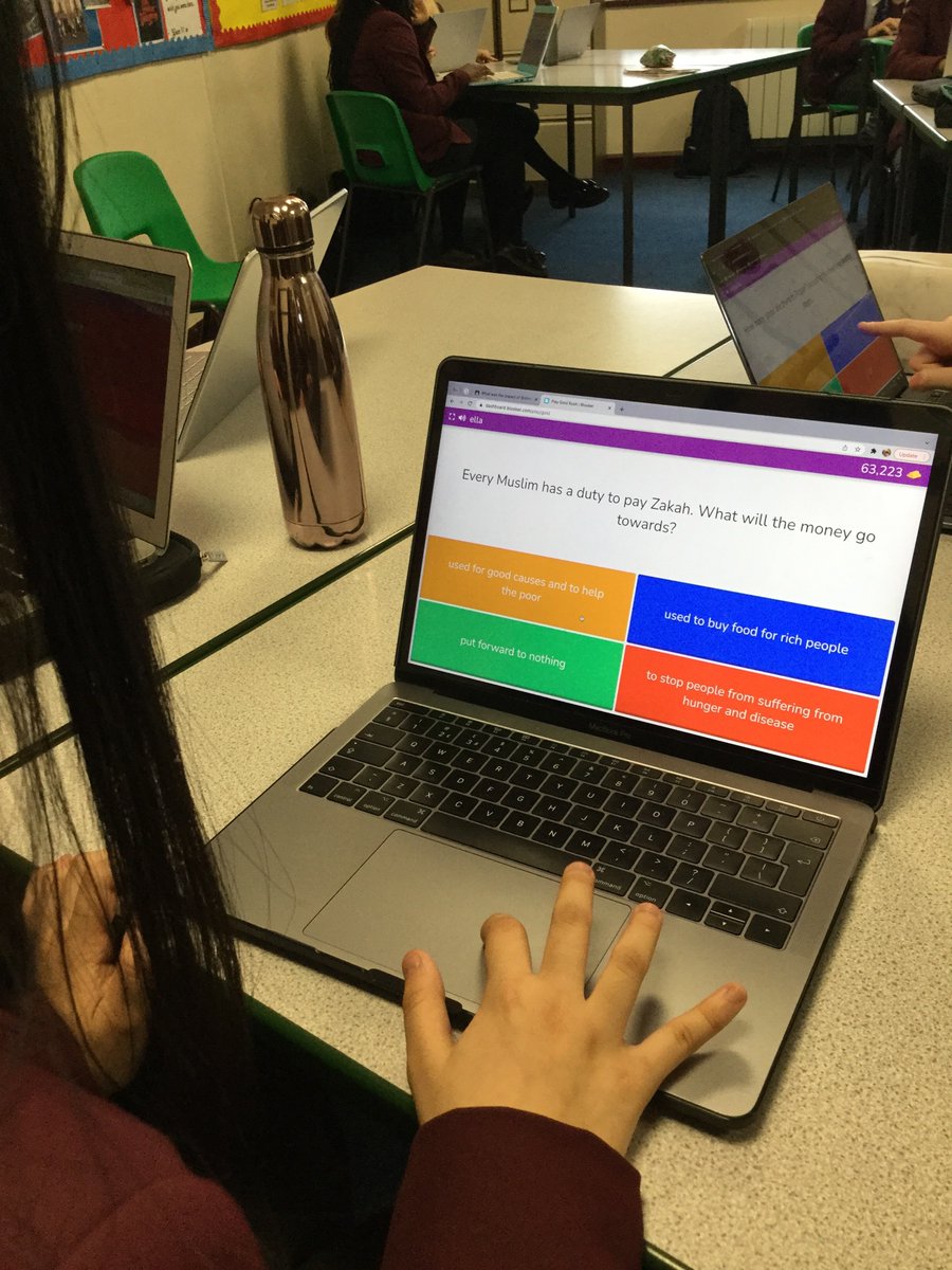 SGSSeniorSchool's tweet photo. 8Z love a Blooket Quiz! This one on the Pillars of Islam was prepared by Jess and Belle. #SGSSenior #SGSYear8 #SGSRE https://t.co/hiYOUgatpe