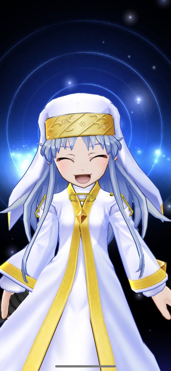 shi_shiroteni's tweet photo. インデックスの神気解放可愛いね
 #とある白猫テニスで禁書目録 https://t.co/u0BK7cARJ1