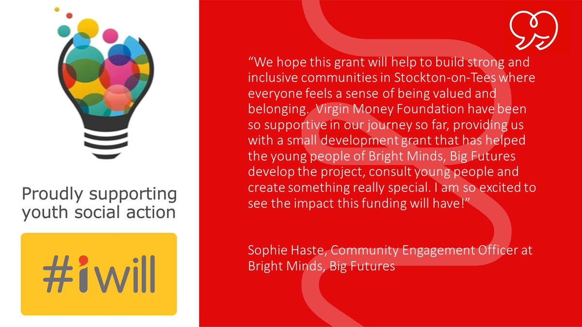 VMFoundation's tweet photo. Delighted to announce that eight organisations from across the North East will receive a share of more than £220,000 in the latest round of grants through the #iwill Take Action Fund.
https://t.co/Hjazuk1OYF
#YouthSocialAction #iwillFund #iwillTakeAction @TNLComFund @DCMS https://t.co/j9oGaCru81