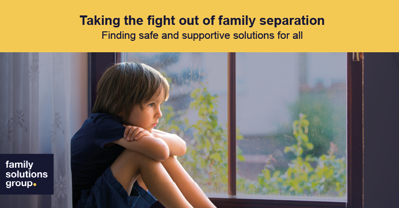 Is it time for radical change in how we support separating families?

We are delighted to partner with <a href="/F_S_G_Official/">Family Solutions Group</a> and <a href="/FLiPltd/">FLiP</a> in hosting a landmark event ‘Taking the fight out of family separation – Finding safe and supportive solutions for all.’ 

#whataboutme