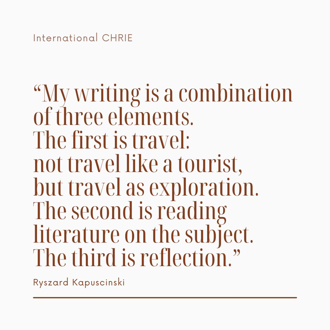 ICHRIE's tweet photo. We believe education and research serve as conduits that bind the global community. How do you express this knowledge?
✍✍✍
️️️#wednesdaywisdom #ICHRIE #spiritofknowledge #hospitalityresearch #travelresearch #education #research #knowledge #discover #gobalcommunity https://t.co/37uQ9KSAOc