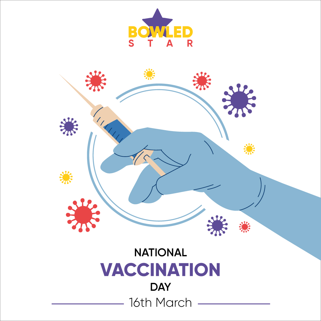 The Covid-19 has made us understand the importance of vaccines and their value in benefiting our lives. Let's spread awareness about health & vaccines among citizens.
Call/WhatsApp: +91 93305 40197
Email us: bowledstar@gmail.com
#bowledstar #nationalvacccinationday #covid19