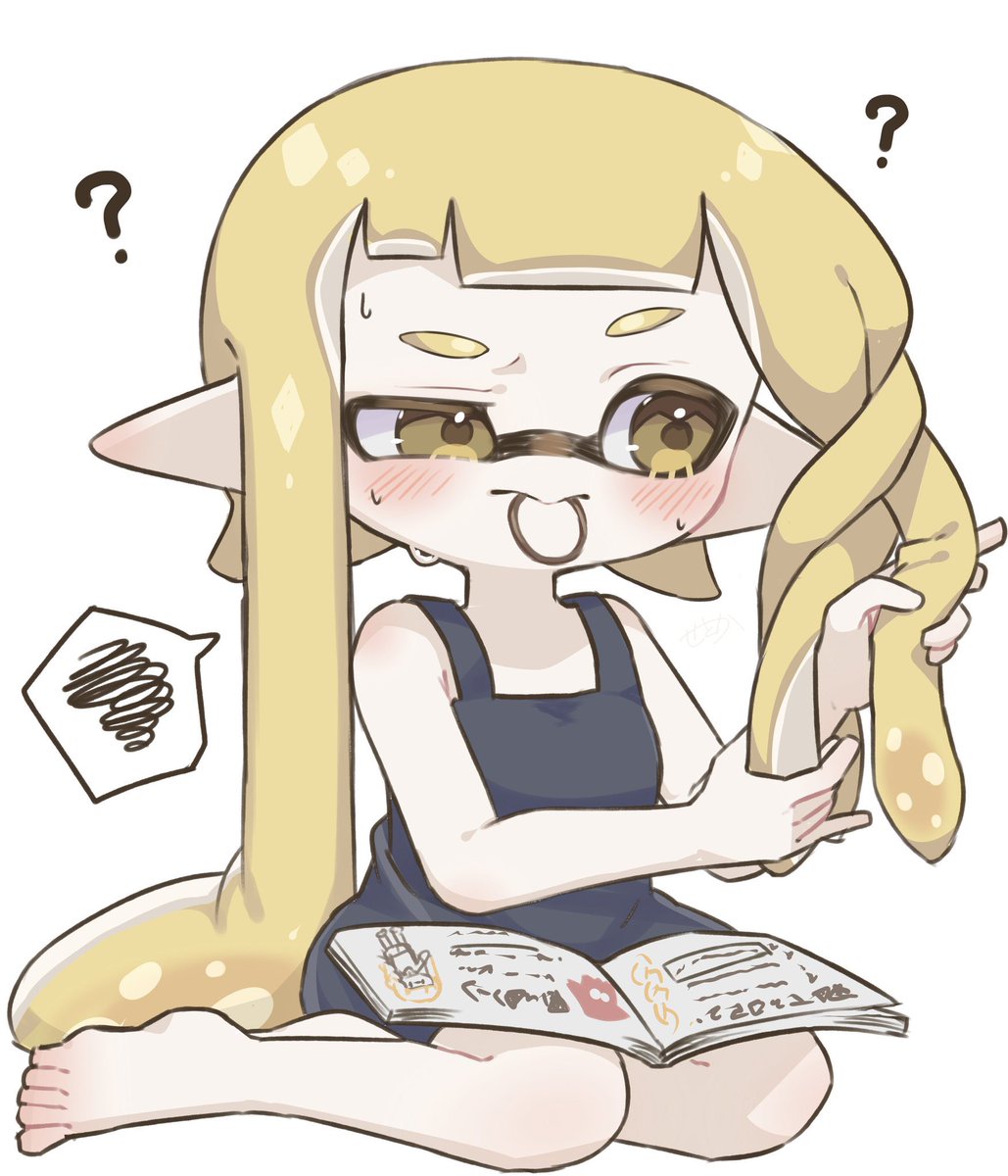 スプラ3までに三つ編みを覚えたい不器用なイカちゃん #Splatoon2